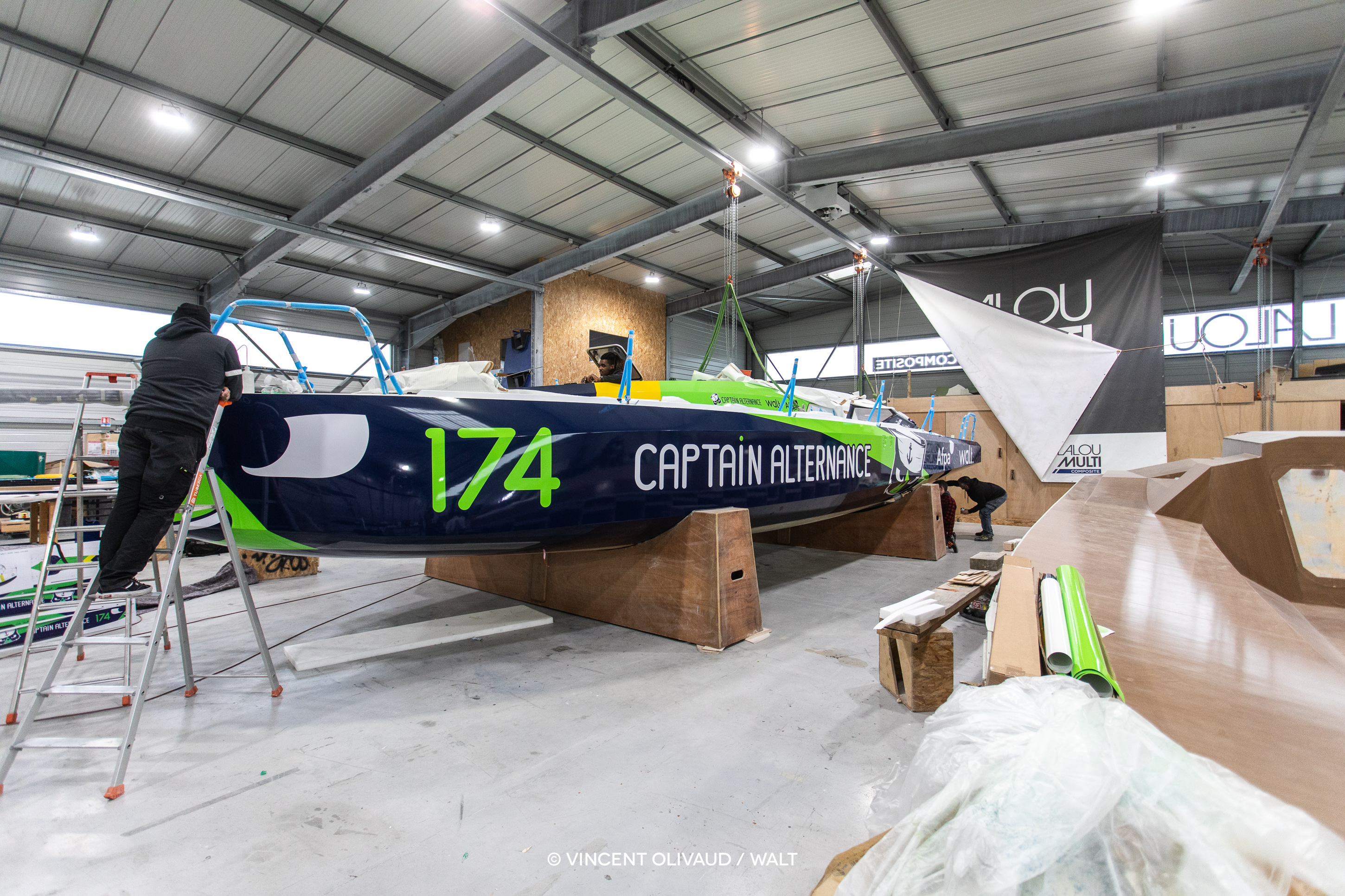 Captain Alternance : Comment construit-on un bateau de course ?