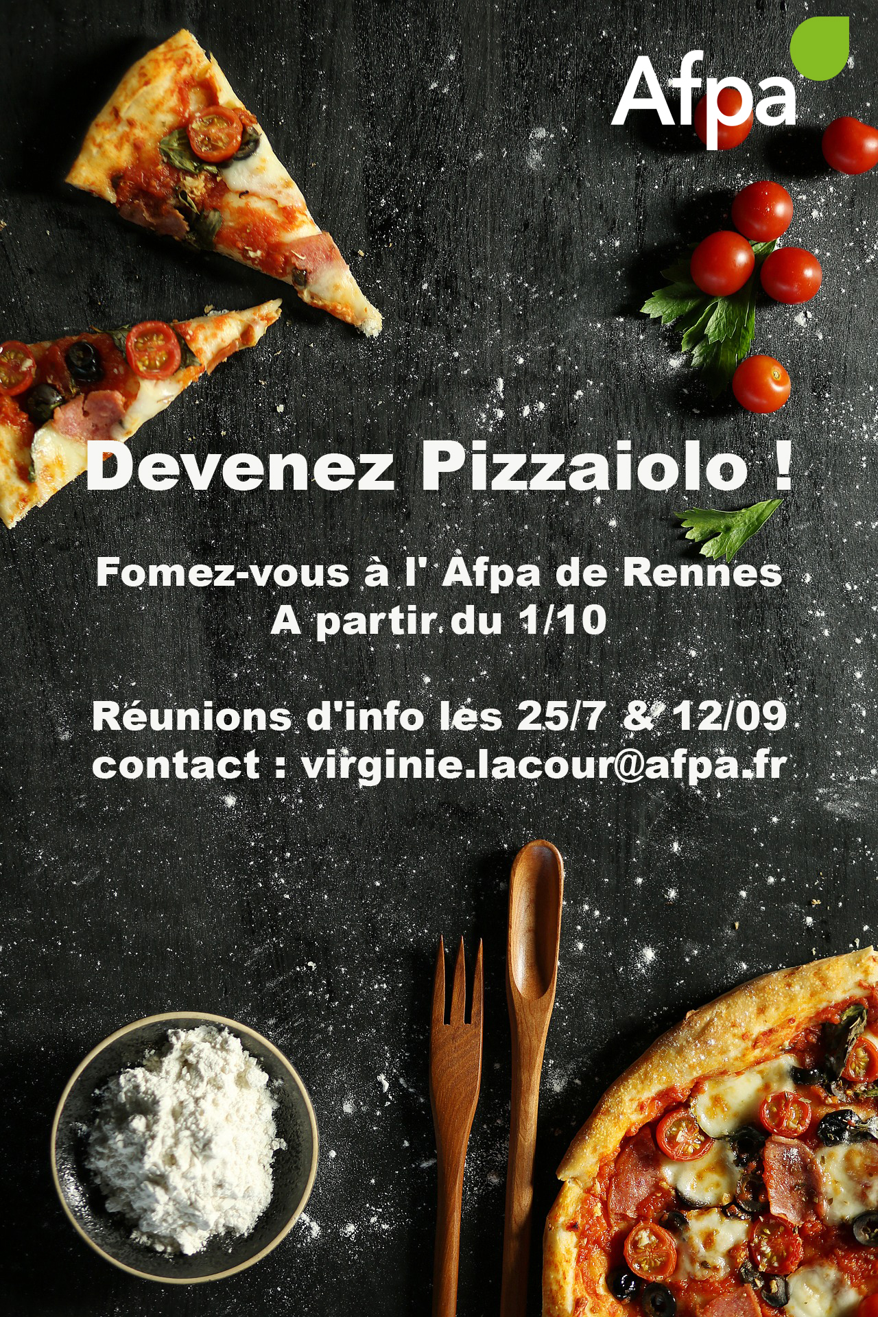6 Avenue Du Haut Sancé 35069 Rennes Devenez Pizzaiolo ! On vous forme | Afpa