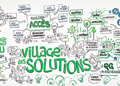 Découvrez les partenaires du village des solutions de Lille-Lomme