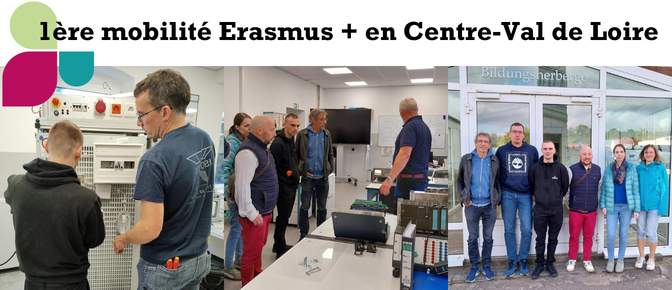 Première mobilité Erasmus+ en Centre-Val de Loire : nos électriciens ouvrent la voie !