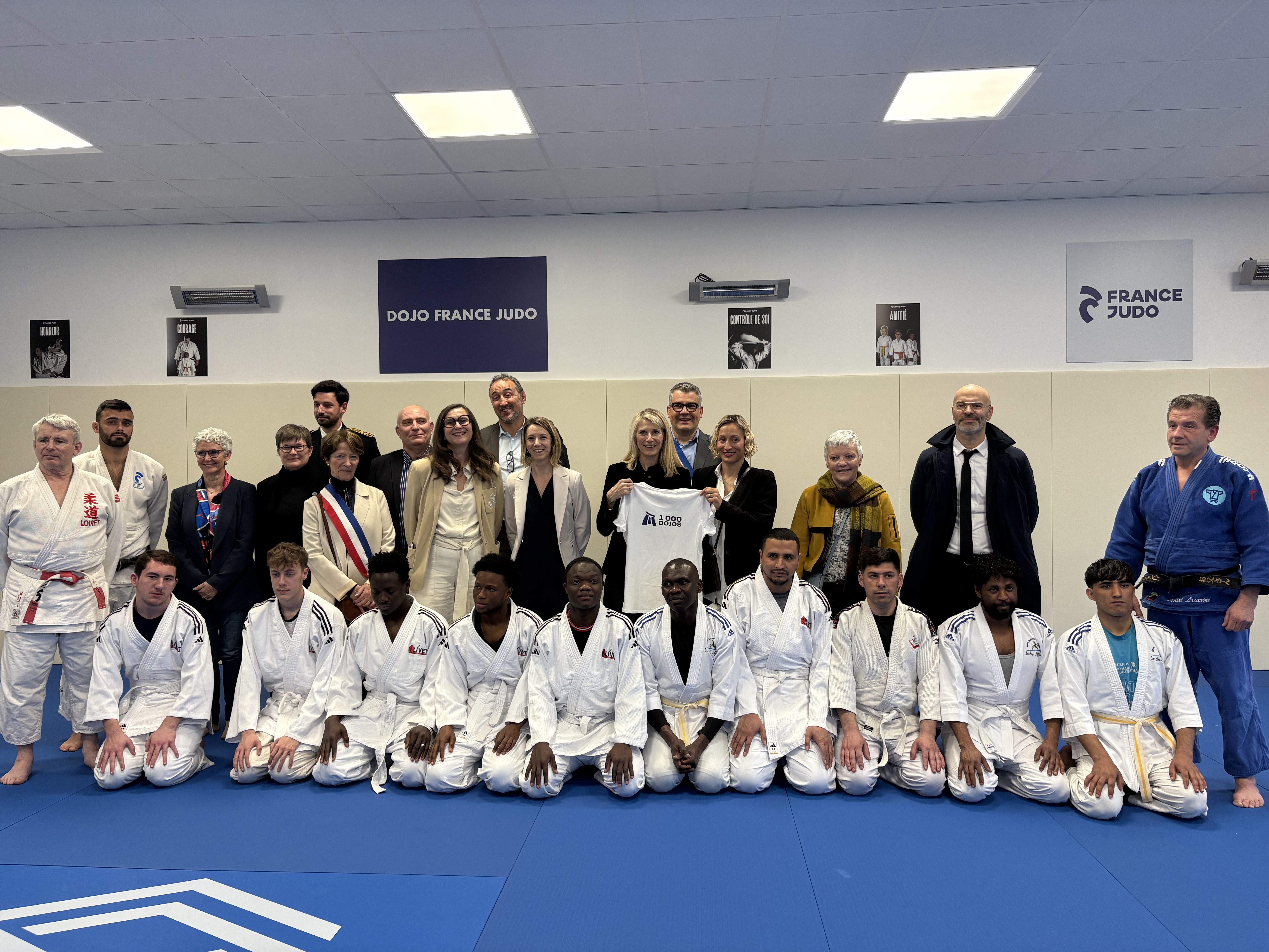 Visite de la Ministre au DOJO Solidaire de l'Afpa Olivet : au cœur de l'insertion par le sport