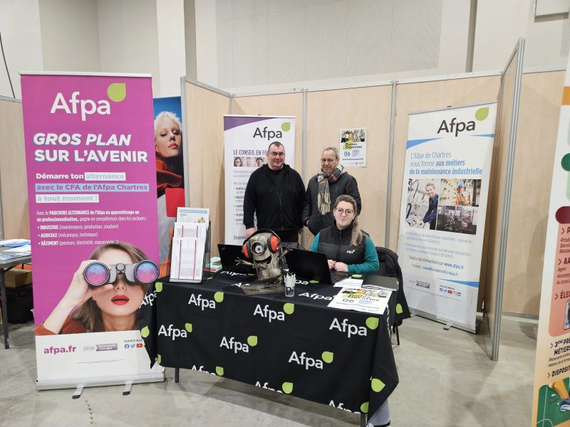 L’Afpa Chartres : au plus près des chercheurs d’emploi et des futurs apprenants