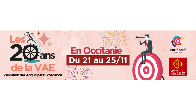 La Validation des Acquis de l'Expérience fête ses 20 ans cette année ! En Occitanie, l’Afpa honore cet anniversaire.