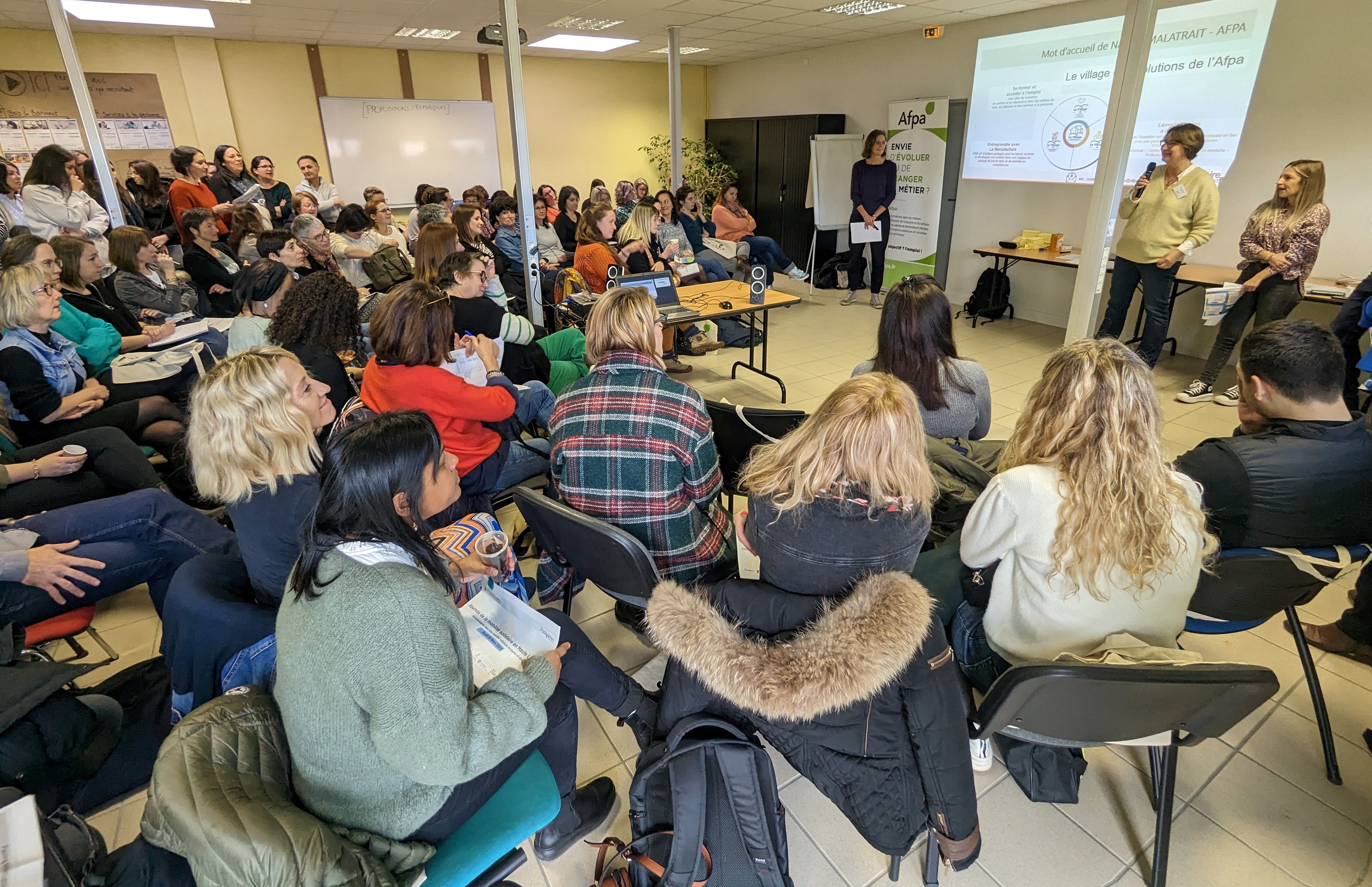 La mobilité à l’honneur au village des solutions de l'Afpa du Puy en Velay