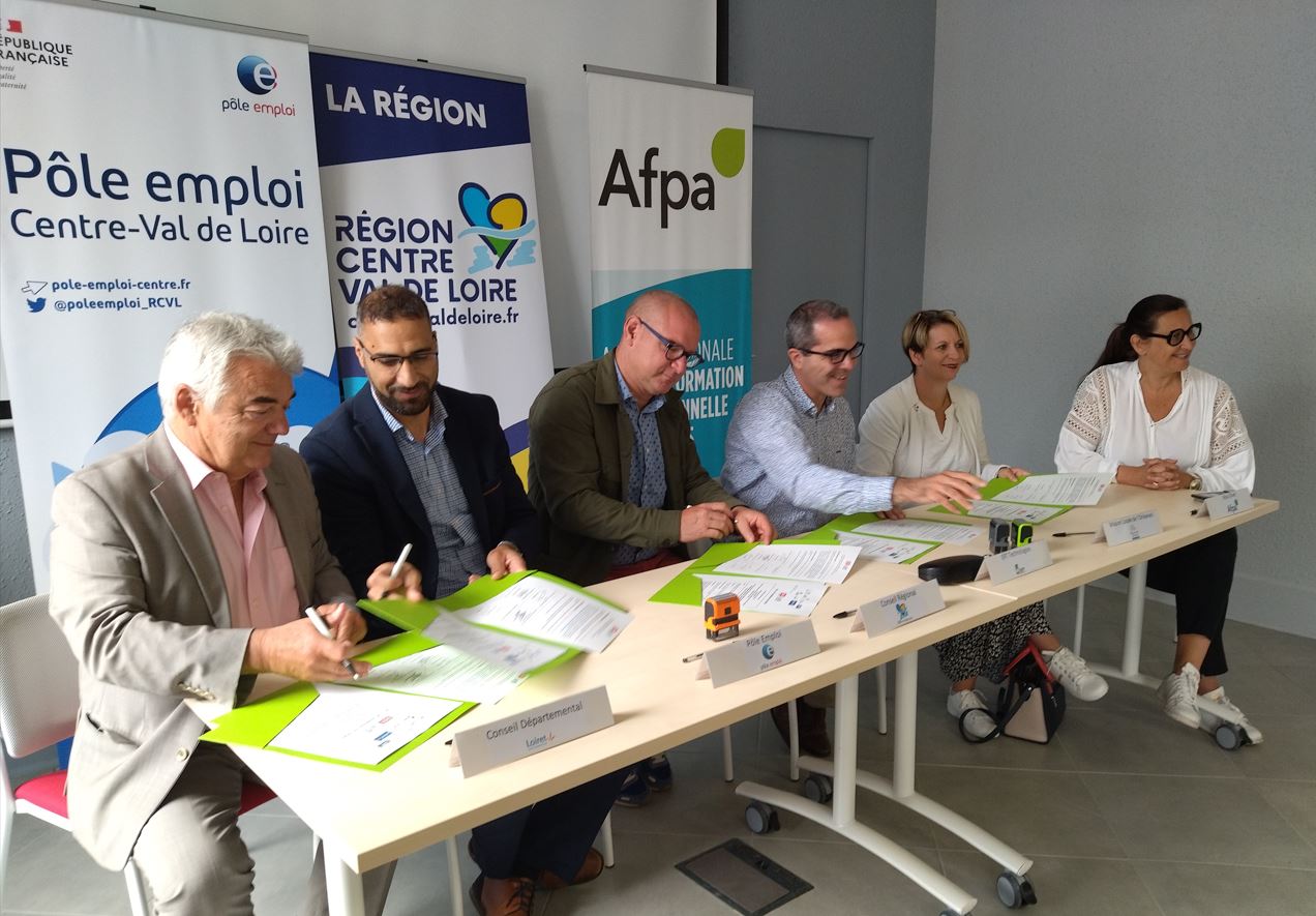 Signature d'une convention entre les acteurs majeurs de l'emploi pour recruter dans les métiers de la fibre
