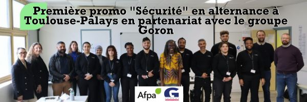 Afpa Occitanie : Première promo