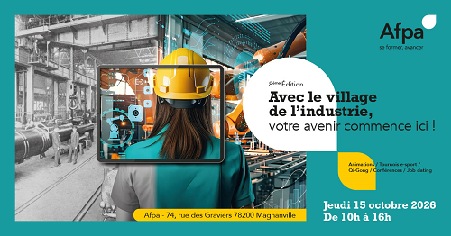 8ème Village de l’Industrie : venez découvrir les métiers qui recrutent !