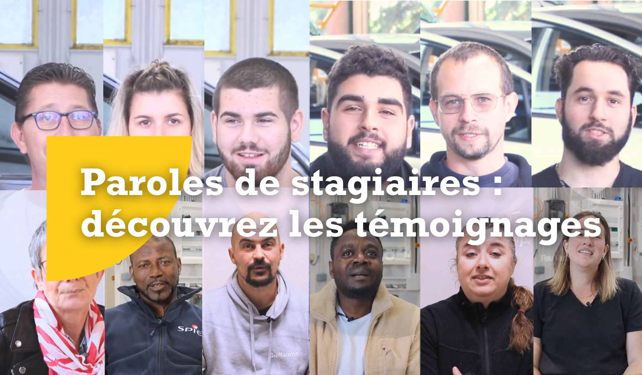 Nos stagiaires et bénéficiaires témoignent