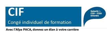 CIF vos réunions d'information en PACA