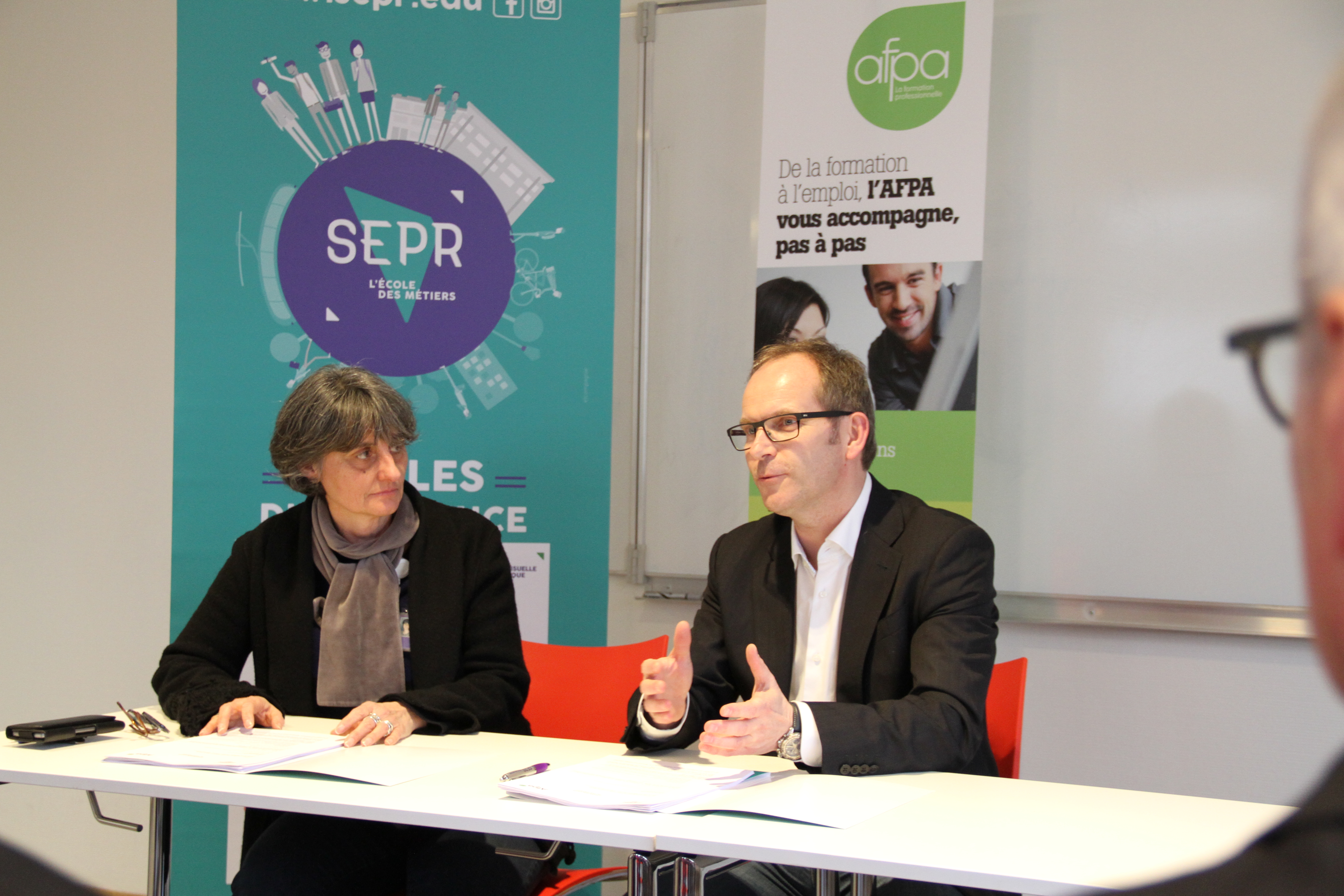 Apprentissage : partenariat entre l'Afpa Auvergne-Rhône-Alpes et la SEPR