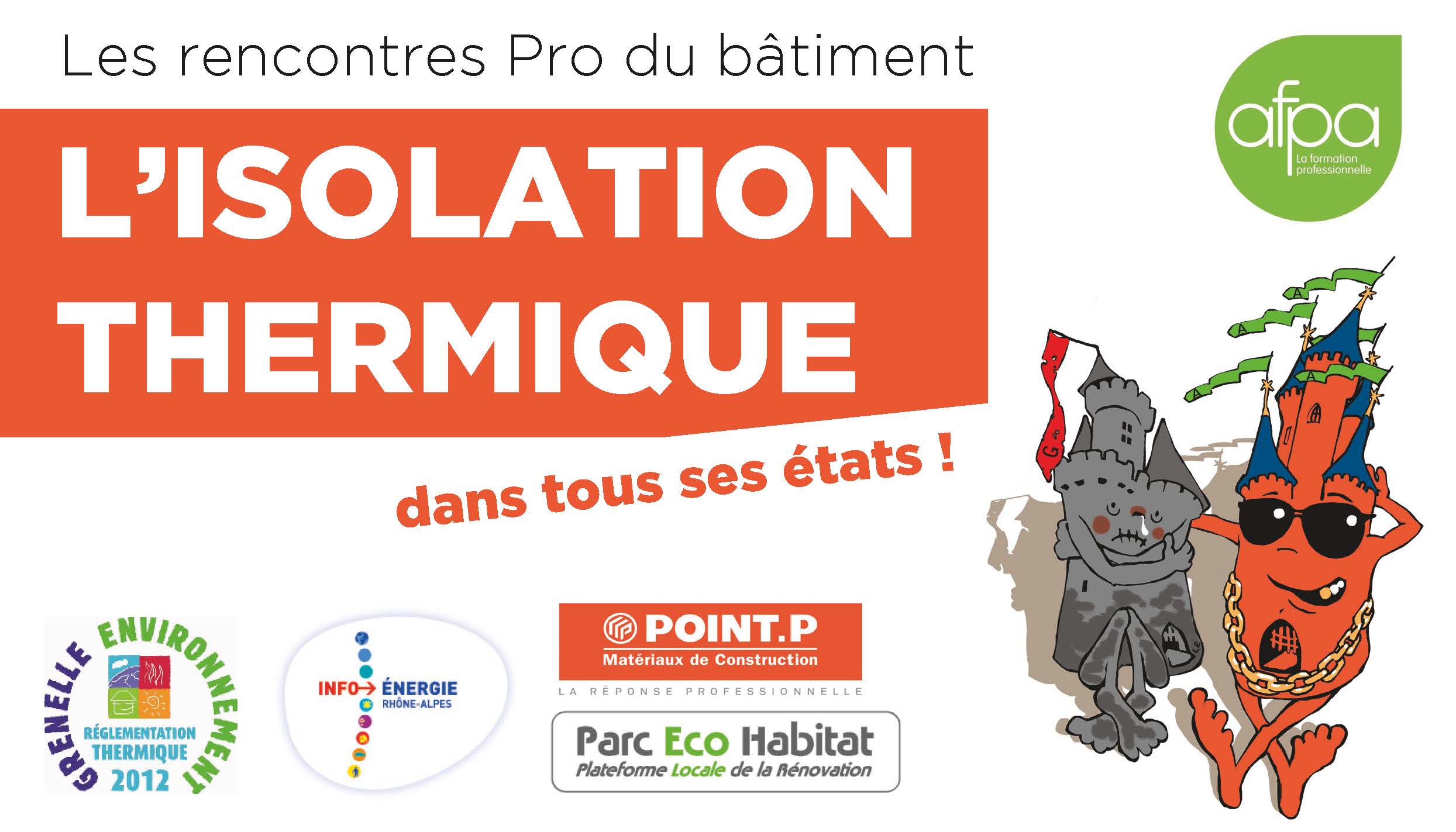 3 mars à l'Afpa de Saint-Priest : l'isolation thermique dans tous ses états