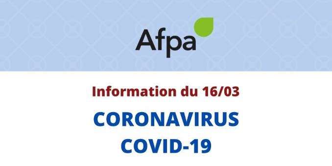 Info Coronavirus : situation au 16 mars