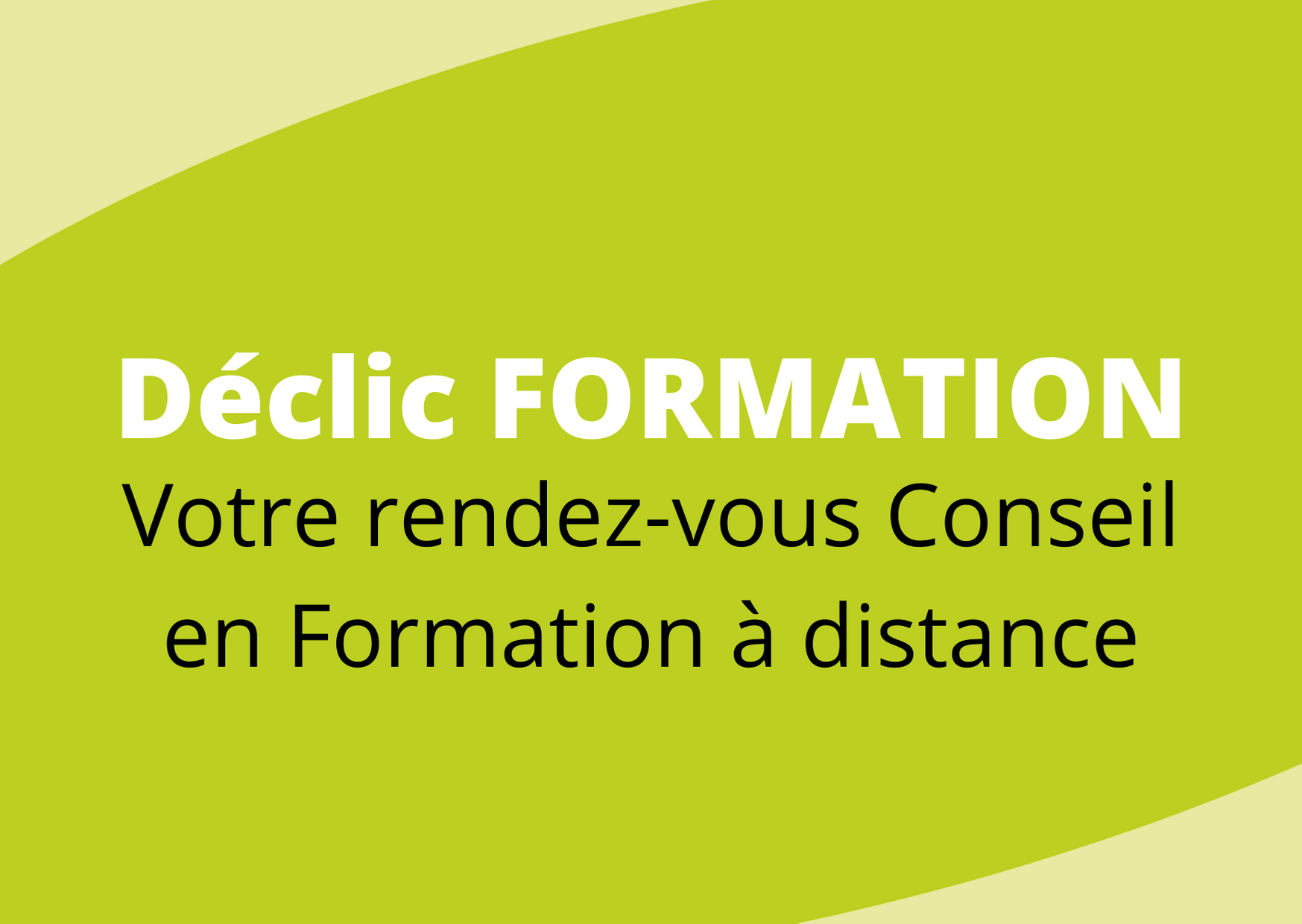 Réunions d'information à distance