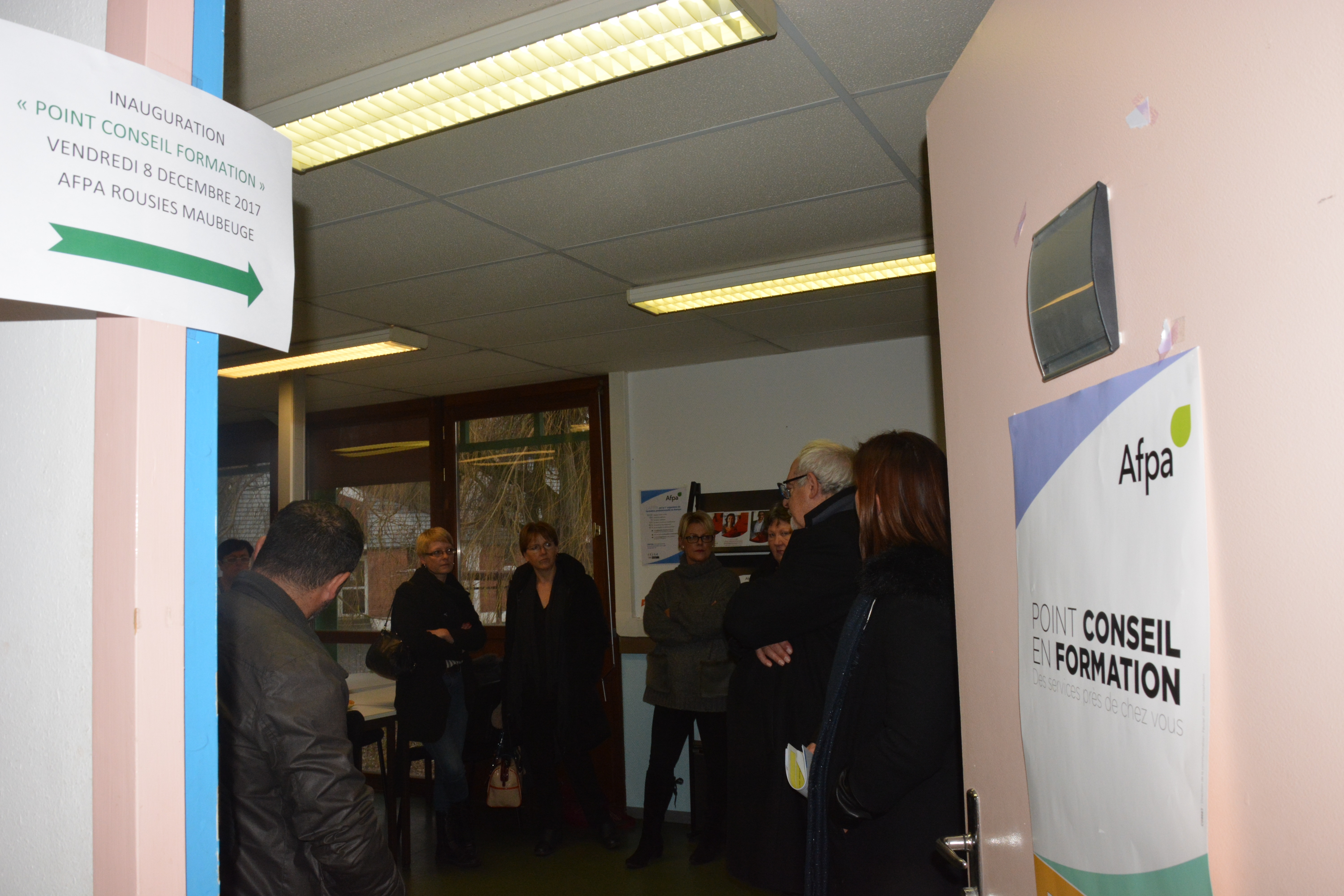 Le centre Afpa de Maubeuge Rousies inaugure son point conseil en formation