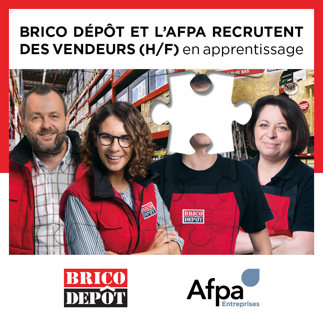 Vendeur en apprentissage chez Brico Dépôt