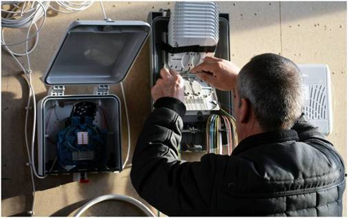 Installateur de Réseaux Câblés de Communication en Contrat Pro à Marseille La Treille