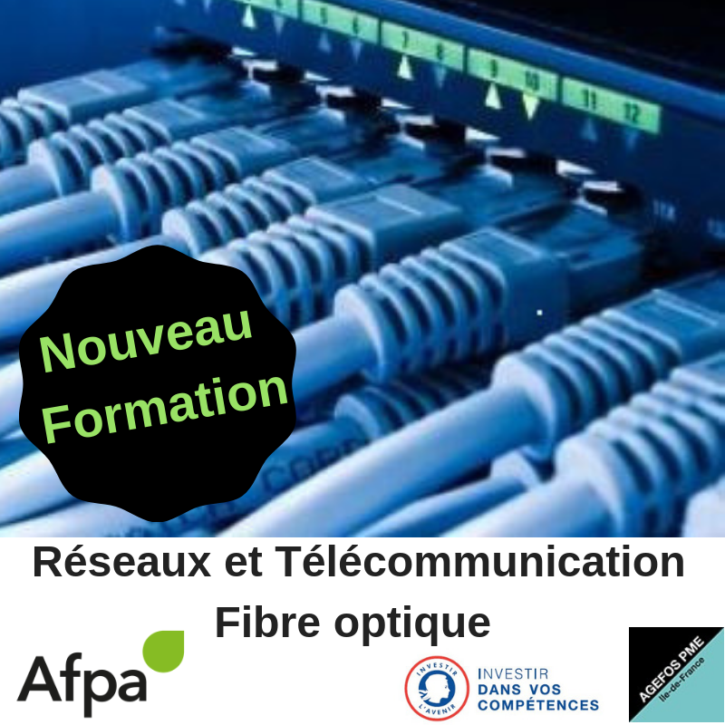 Nouveau ! Formations Fibre optique et réseaux télécommunications