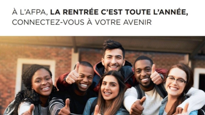 A l’Afpa, la rentrée c’est toute l’année !