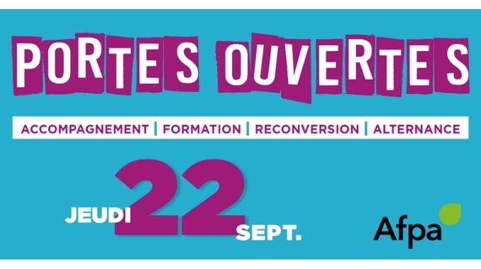 Les 15 centres de l’Afpa en Occitanie vous ouvrent leurs portes le jeudi 22 septembre 2022