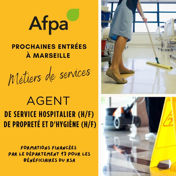 Des formations aux métiers de services à Marseille financées par le Département 13