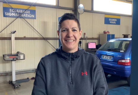 Anaïs Bonelli en stage à Fos