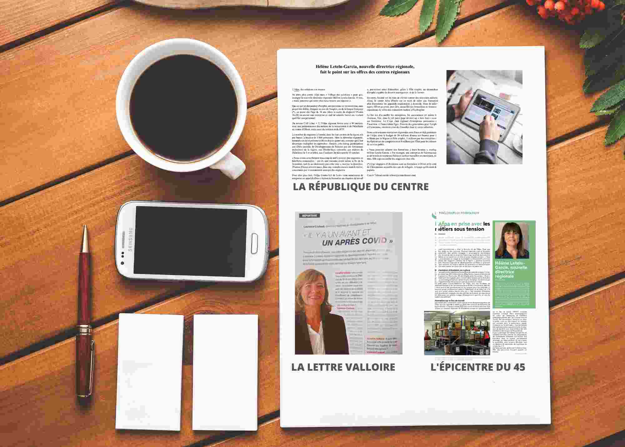L'AFPA Centre-Val de Loire : la presse en parle