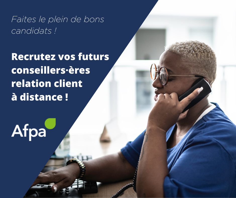 Recrutez vos futurs conseillers·ères relation client à distance !