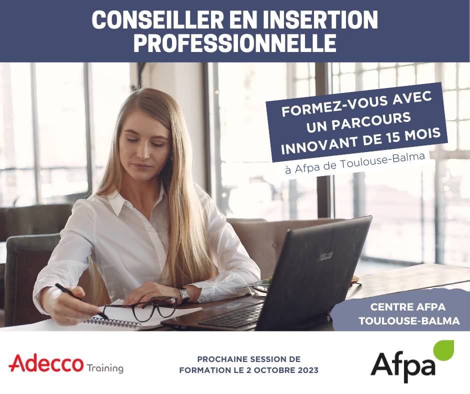 Partenariat Afpa Occitanie et ADECCO : devenez Conseiller en Insertion Professionnelle