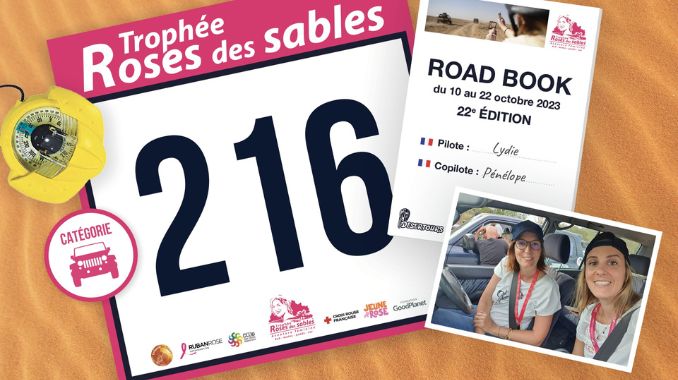 Lydie Mercier et Pénélope Degois : L'équipe solidaire Afpa et Mission locale au Trophée Roses des Sables 2023