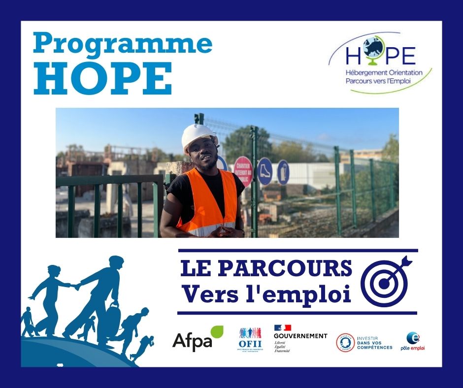 Le programme national déployé par l’Afpa Occitanie : HOPE