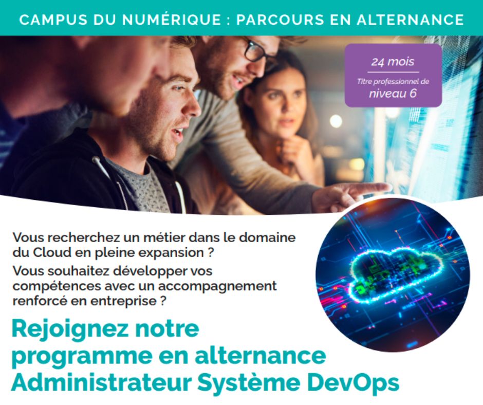 L’Afpa et Eviden s’associent pour créer un Campus du Numérique avec une première promotion à Toulouse-Balma en Occitanie dès février 2024 .