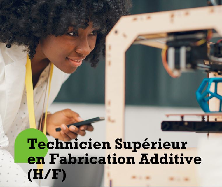 Formez-vous à l’impression 3D dans un métier d’avenir :  Technicien Supérieur en Fabrication Additive à l'Afpa de Balma