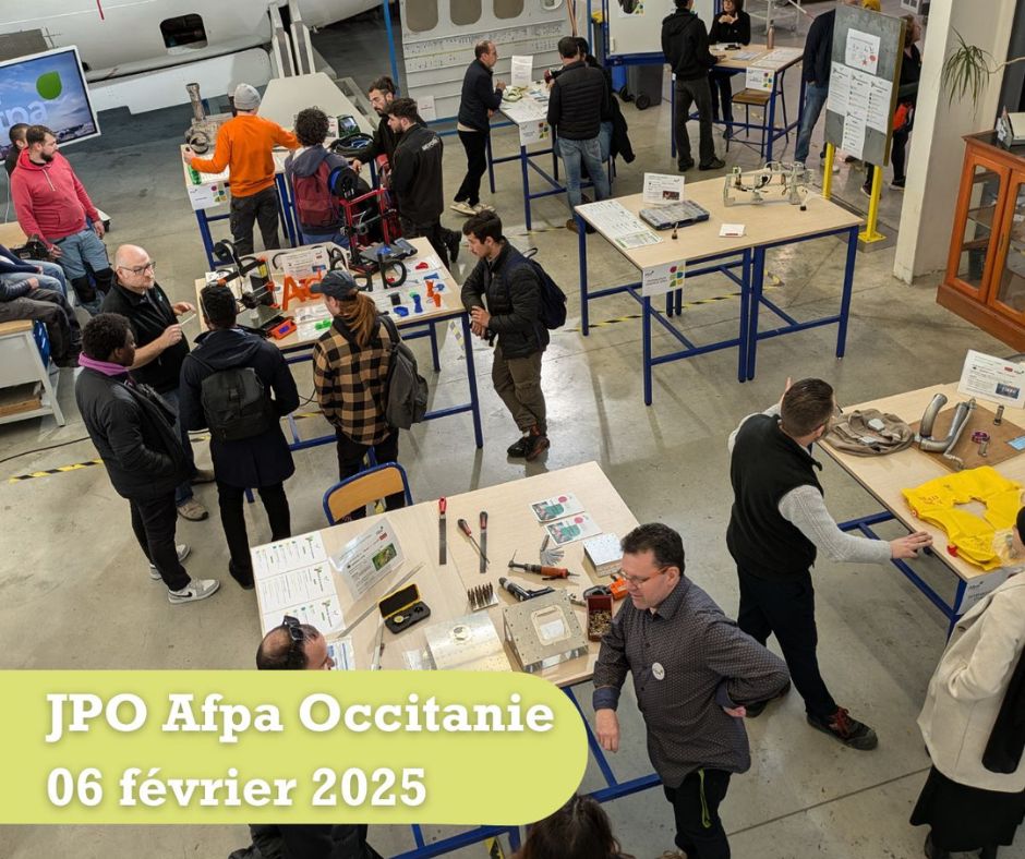 Succès des Journées Portes Ouvertes de l’Afpa en Occitanie !