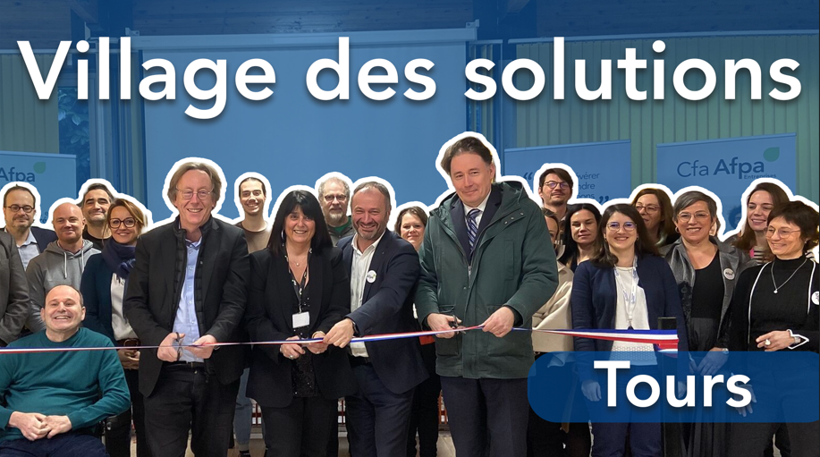 Découvrez l'inauguration du Village des solutions de l'Afpa Tours !