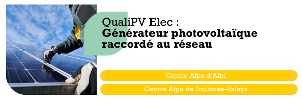 QualiPV Elec, de nouvelles sessions de formation à l'Afpa Occitanie