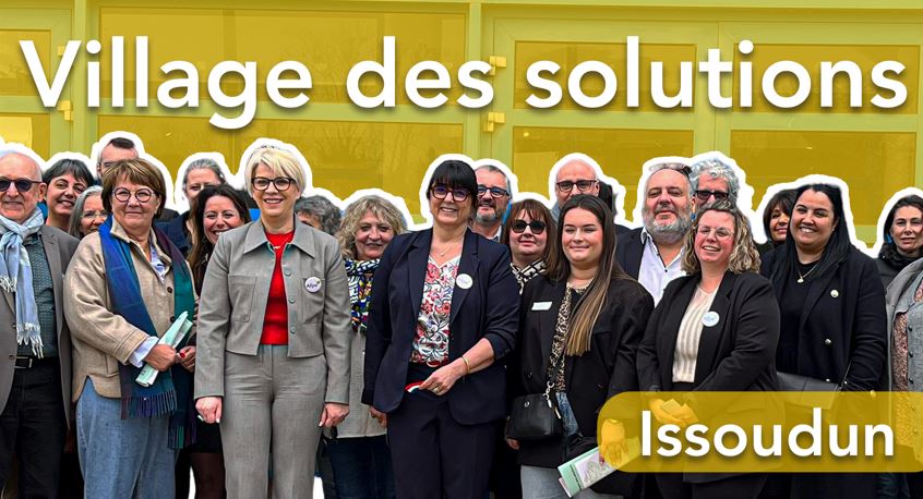 Inauguration du Village des solutions d'Issoudun