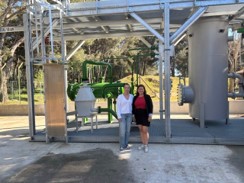 Aline Casino et Andréa Beaulieux