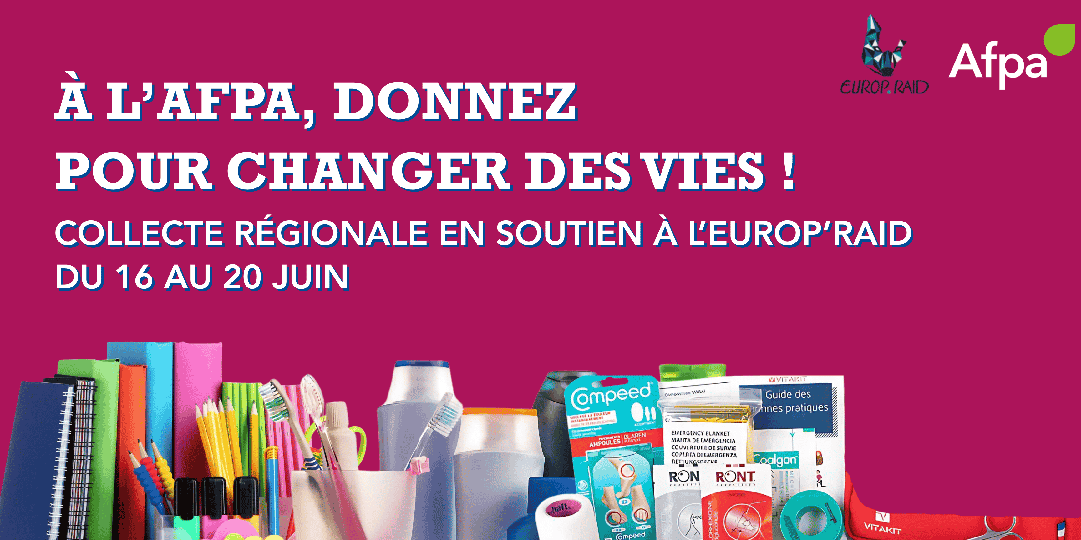 🌍 L’Afpa Centre-Val de Loire soutient 3 jeunes solidaires en route pour l’Europ’Raid 2025 !