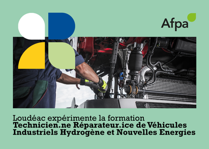 Spécialisez-vous dès maintenant à Loudéac et devenez Technicien.ne Réparateur.ice de Véhicules Industriels Hydrogène et Nouvelles Energies !