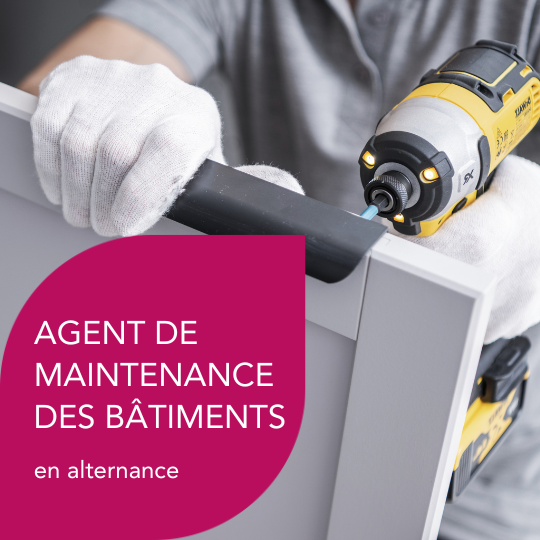 Agent de maintenance des bâtiments en alternance à Chartres !