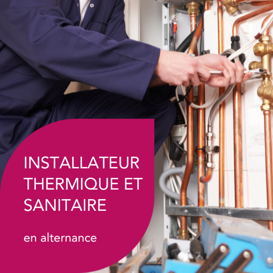 Installateur thermique et sanitaire en alternance à l'Afpa Chartres !