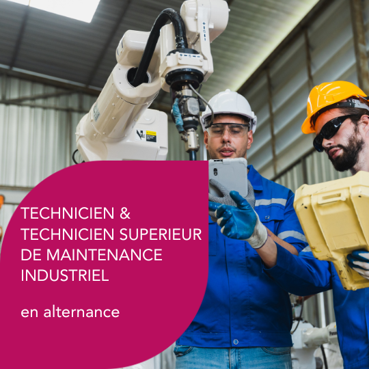 Technicien & technicien supérieur de maintenance industrielle en alternance à l'Afpa Chartres !