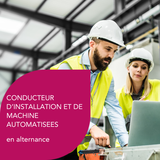 Conducteur d'installation et de machines automatisées en alternance à l'Afpa Chartres !