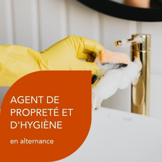 Agent de propreté et d'hygiène en alternance à Bourges !