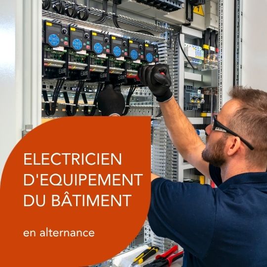 Electricien d'Equipement du Bâtiment en alternance à Bourges !