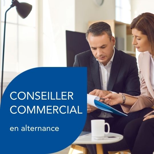 Conseiller commercial en alternance à Tours !