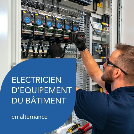 Electricien d'Equipement du Bâtiment en alternance à Tours !