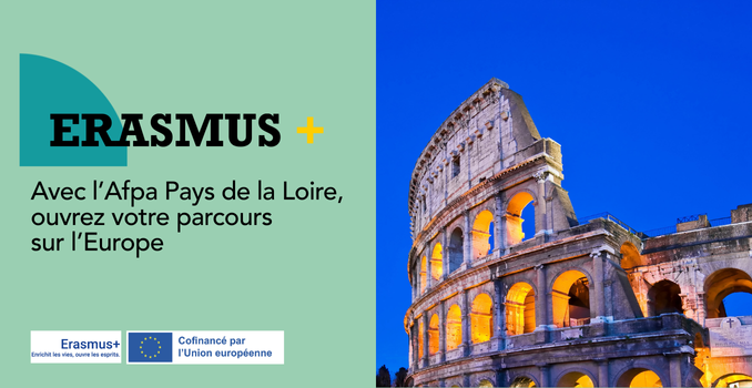 L’Afpa Pays de la Loire ouvre ses formations à l’Europe avec Erasmus+
