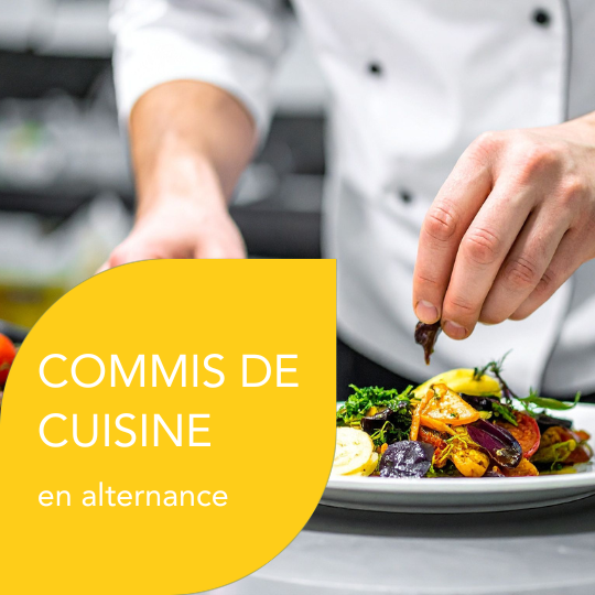 Commis de cuisine en alternance à Olivet !
