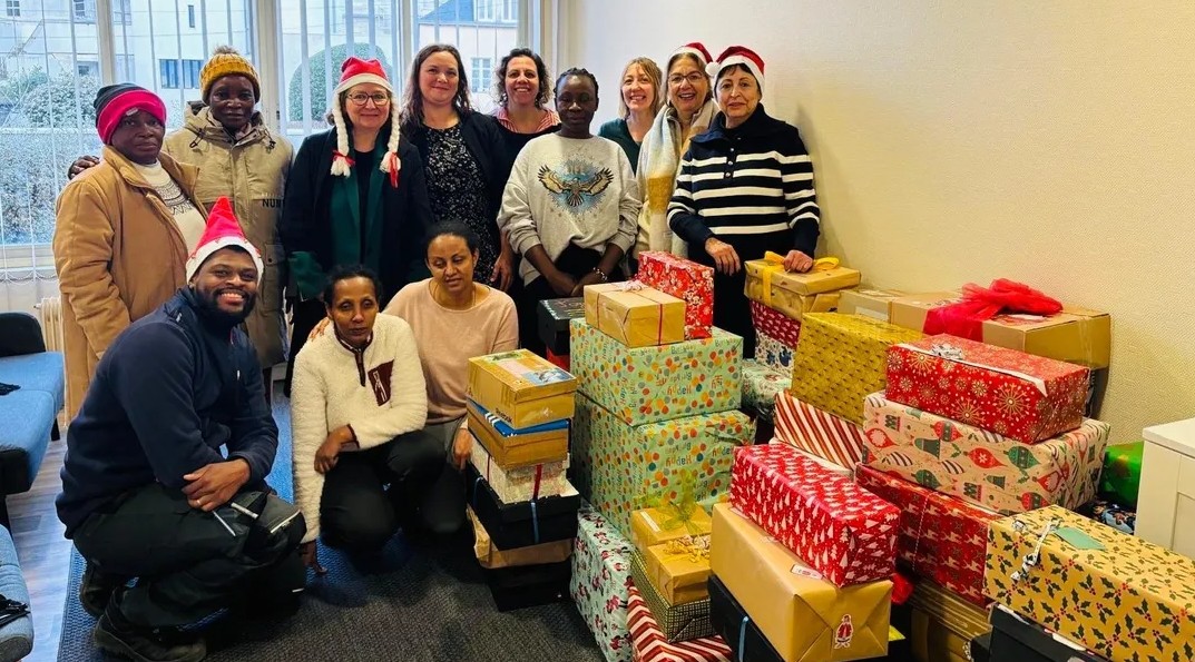 Être solidaire, c’est notre fondement : l’Afpa engagée dans l’Opération Boîte de Noël